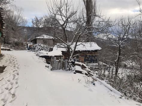 Amasya'nın yüksek kesimlerinde kar etkili oldu - Son Dakika Haberleri